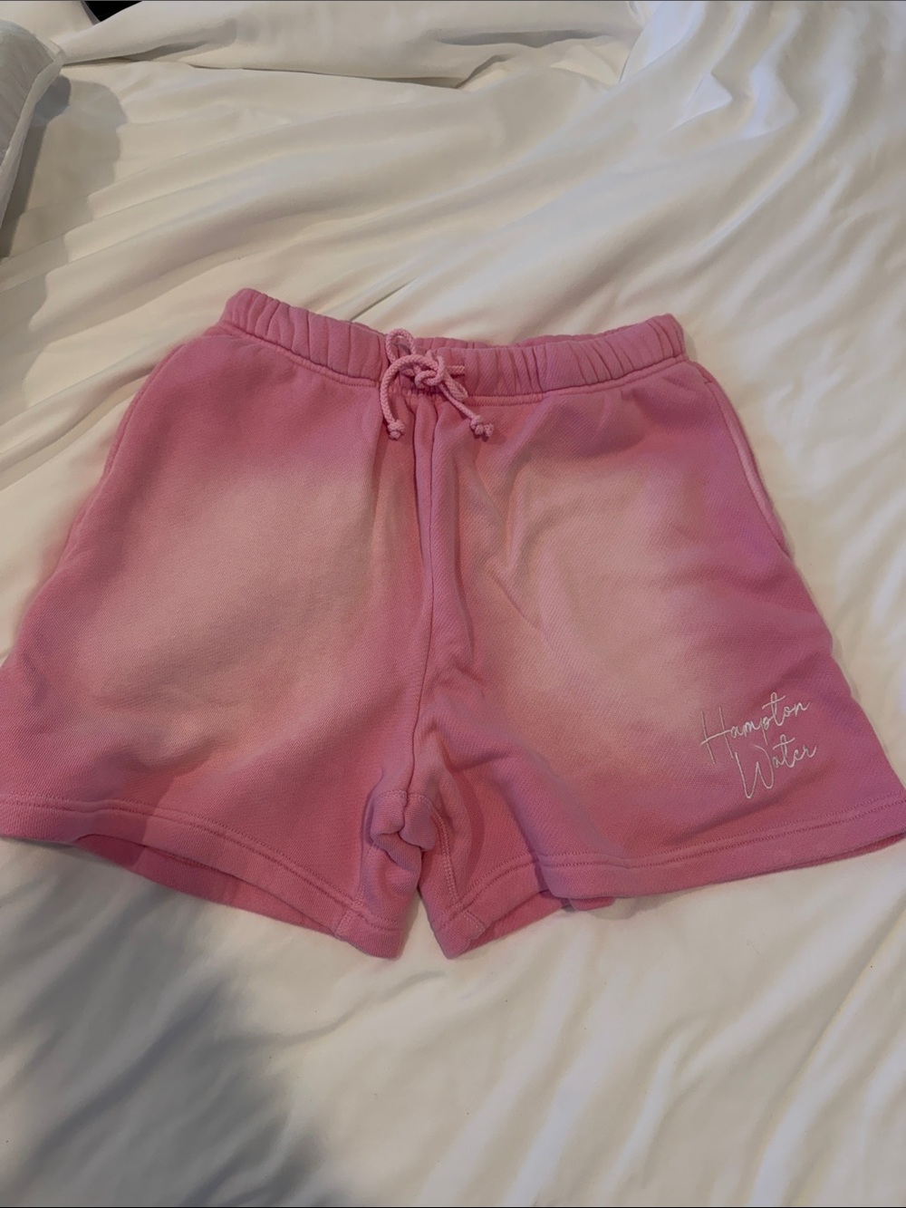 Pink Athletic Lounge Shorts for Women